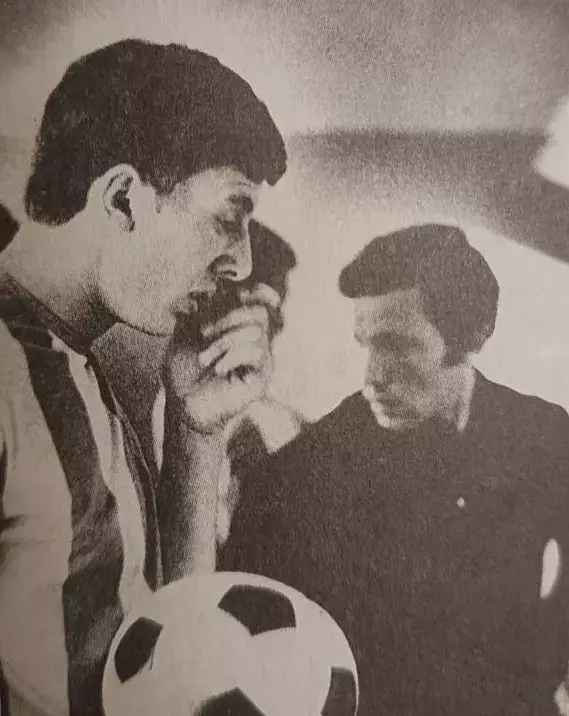 1973 год. Александр Максименков и Тарас Белей