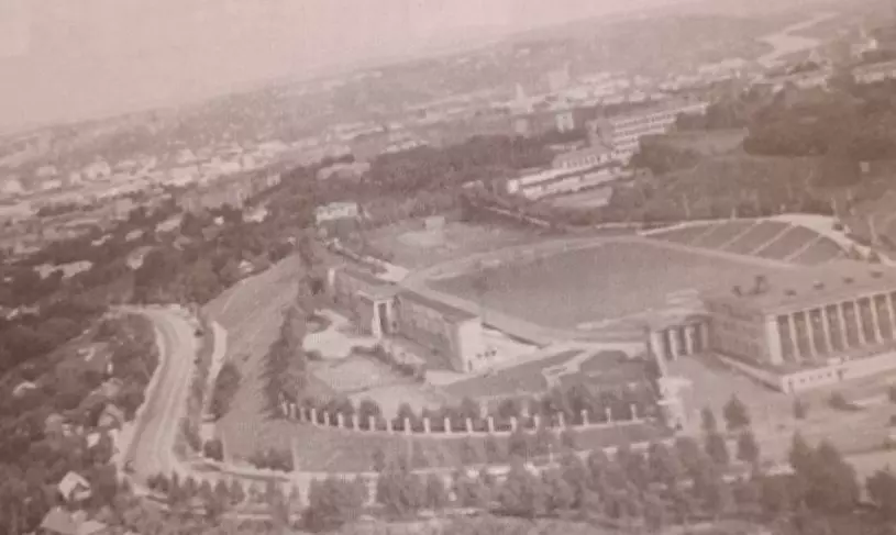 1963 год. Стадион Спартак в Смоленске
